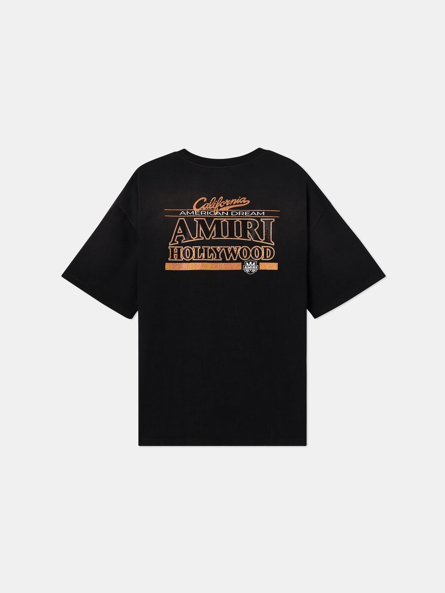 AMERICAN DREAM CRYSTAL OVERSIZED T-SHIRT
