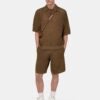 Amiri CROCHET MESH SHORT