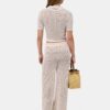 AMIRI CROCHET MESH POLO FÜR DAMEN