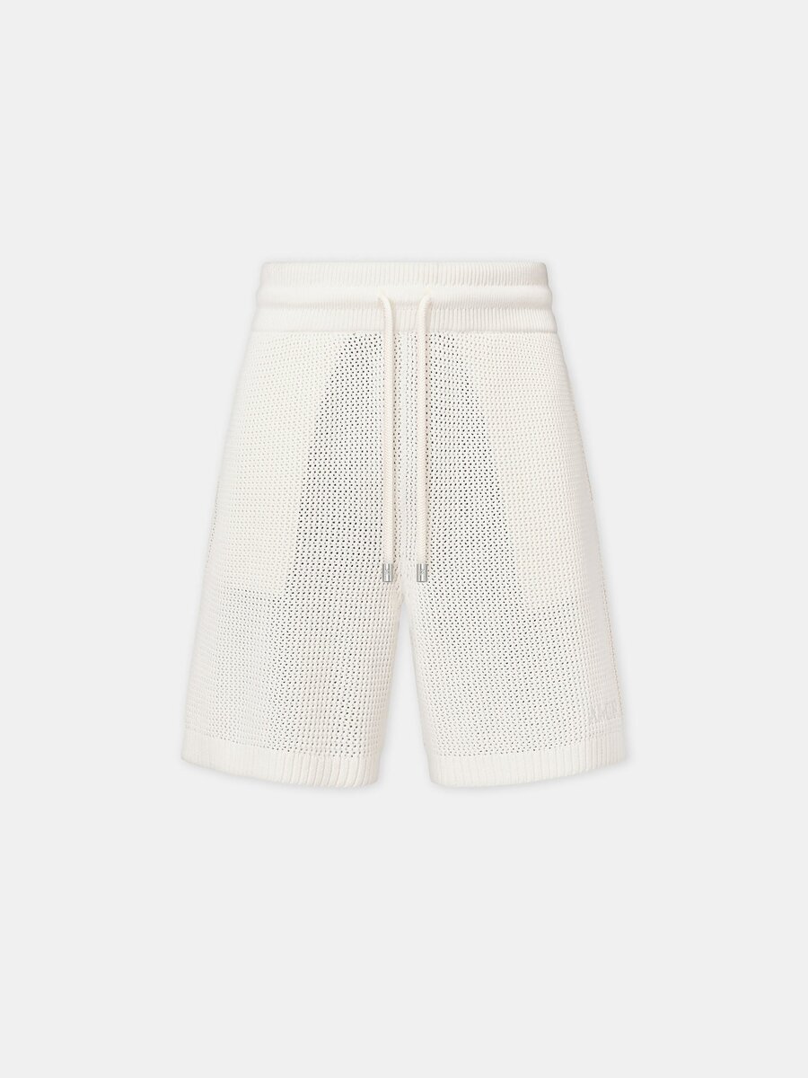 Amiri CROCHET MESH SHORT