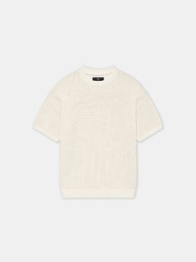 Amiri CROCHET MESH T-SHIRT