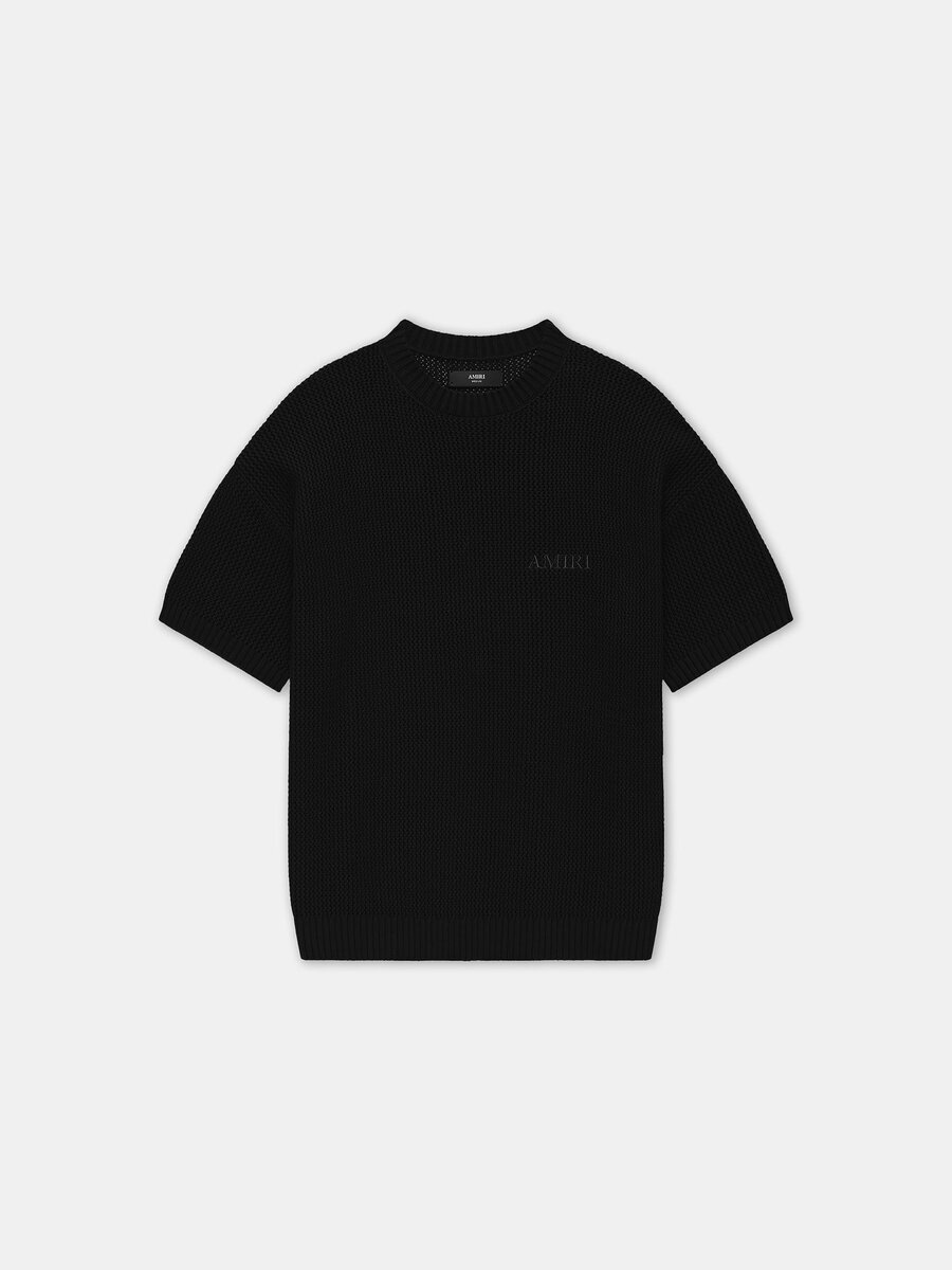 Amiri CROCHET MESH T-SHIRT