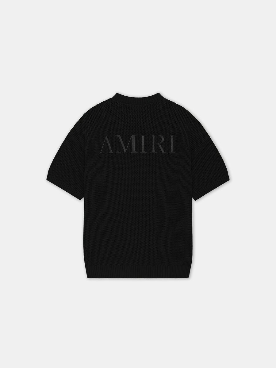 Amiri CROCHET MESH T-SHIRT