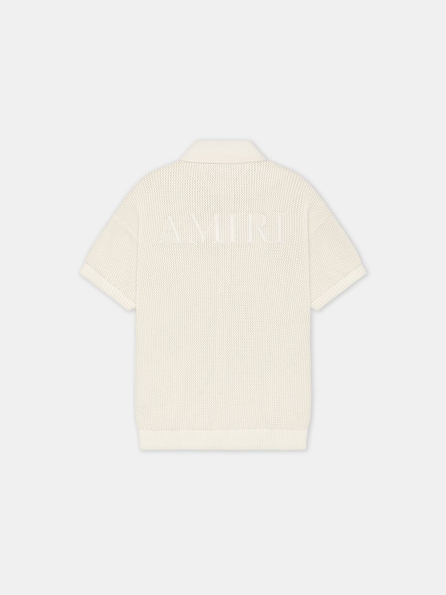 Amiri HÄKEL-MESH-HEMD