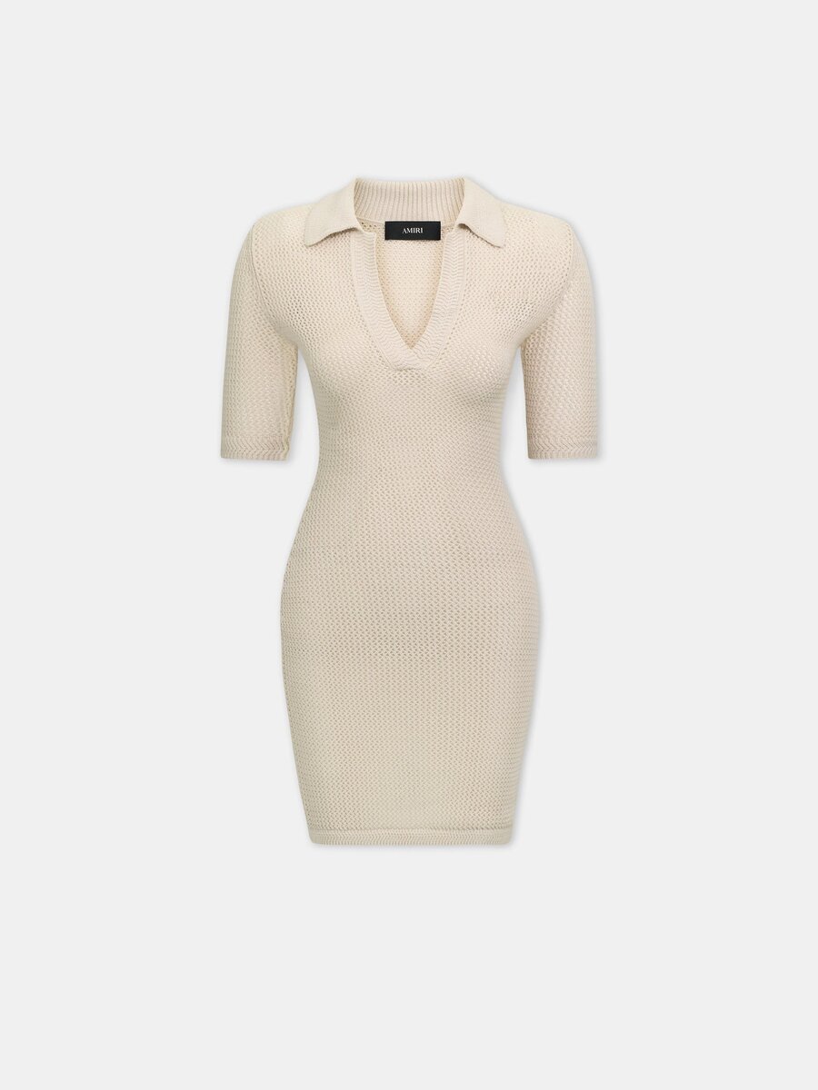 AMIRI-HÄKEL-MINIKLEID FÜR DAMEN