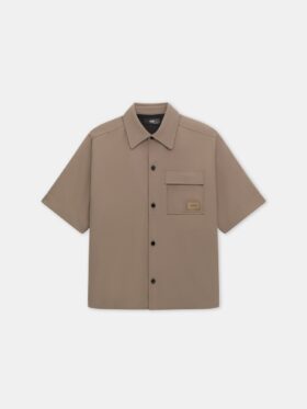 Amiri PATCH CADY KURZÄRMLIGES HEMD MIT TASCHE