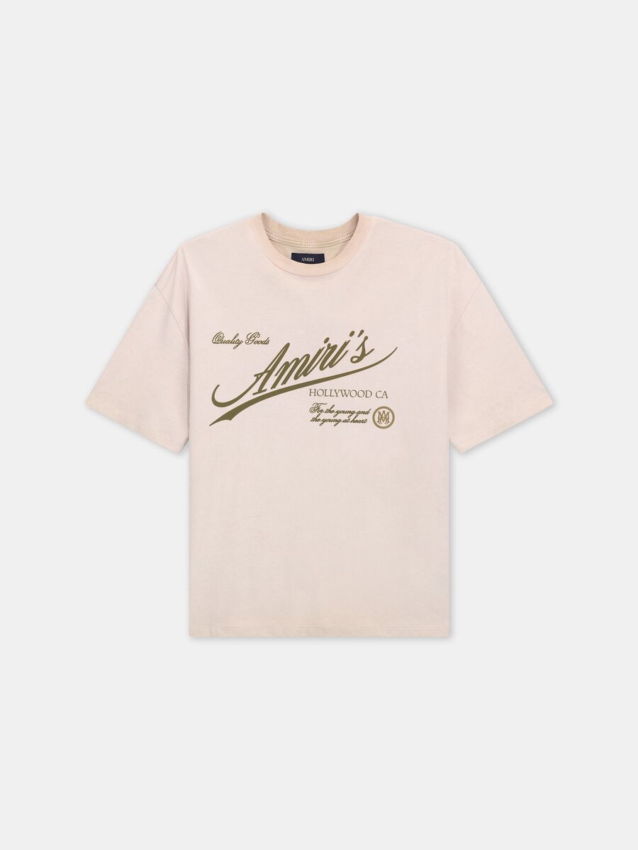 Amiri QUALITY GOODS OVERSIZED-T-SHIRT
