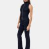 AMIRI RAW DENIM ZIP TOP FÜR DAMEN