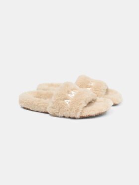 AMIRI SHEARLING-SLIDES FÜR DAMEN