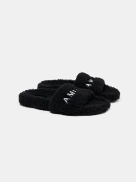 AMIRI SHEARLING-SLIDES FÜR DAMEN