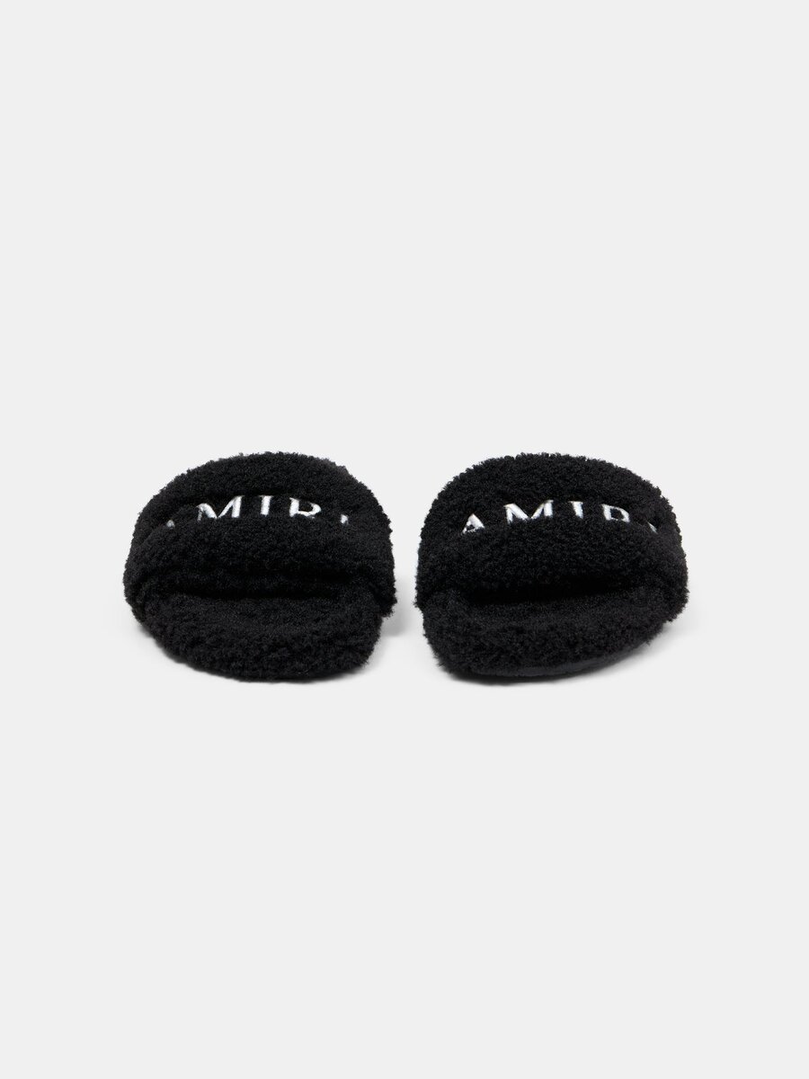 AMIRI SHEARLING-SLIDES FÜR DAMEN