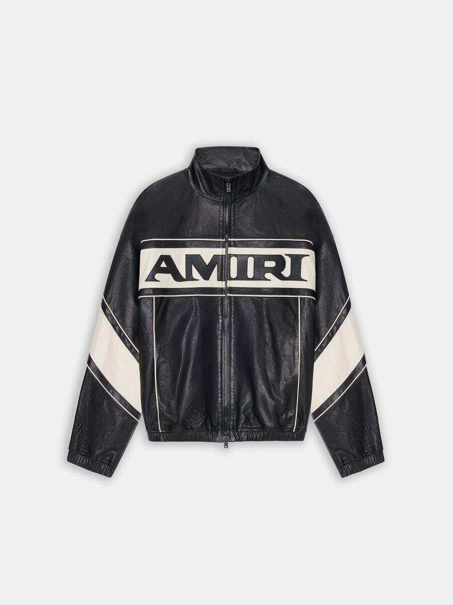 Amiri SPORT-LEDERJACKE