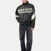 Amiri SPORT-LEDERJACKE
