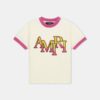 Amiri STAGGERED RINGER T-SHIRT FÜR KINDER