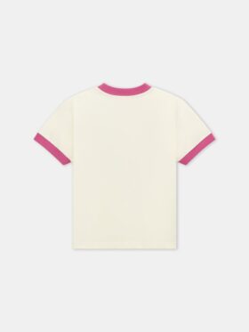 Amiri STAGGERED RINGER T-SHIRT FÜR KINDER