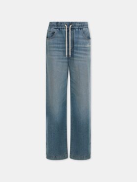 BAGGY-JEANS MIT ZIEHSNUR