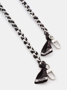 BANDANA-SEIDENKETTENRIEMEN FÜR DAMEN