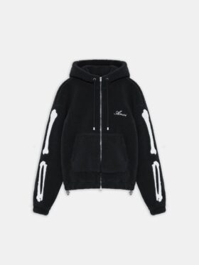 BONES FLEECE-HOODIE MIT REISSVERSCHLUSS