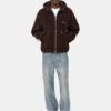 BONES FLEECE-HOODIE MIT REISSVERSCHLUSS