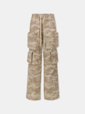 CAMO-CARGO-HOSE MIT KORDELZUG