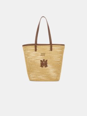 DAMEN-RAFFIA-TOTE „MA“