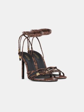 DAMEN-SANDALE „SNAKE MA“ MIT ABSATZ