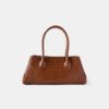 DAMEN-SCHULTERTASCHE „EMBOSSED CROC HONEY 40“