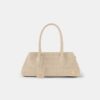 DAMEN-SCHULTERTASCHE „SUEDE CROC HONEY 40“