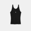 DAMEN-TANKTOP MIT „MA“-STICKEREI UND RIPPENSTRICK