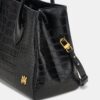 DAMEN-TOTE „EMBOSSED CROC HONEY 40“