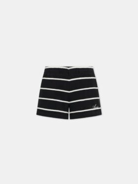 GESTREIFTE SWEATSHORTS FÜR DAMEN