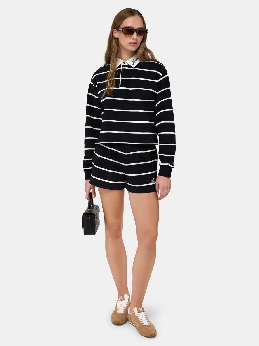 GESTREIFTE SWEATSHORTS FÜR DAMEN