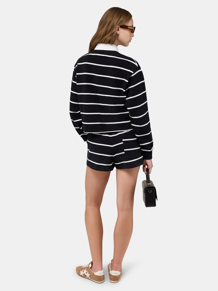 GESTREIFTE SWEATSHORTS FÜR DAMEN
