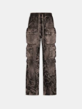 GEWASCHENE CARGO-JEANS