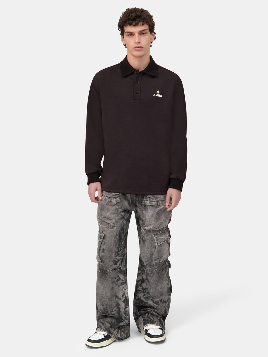 GEWASCHENE CARGO-JEANS