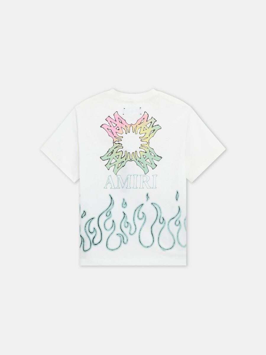 KINDER-T-SHIRT „MA QUAD FLAMES“ IN ÜBERGRÖSSE