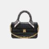 LANGES MA-TASCHE FÜR DAMEN MIT KROKODILPRÄGUNG