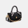 LANGES MA-TASCHE FÜR DAMEN MIT KROKODILPRÄGUNG