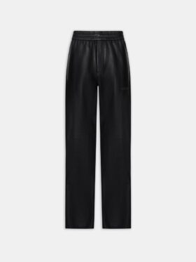 LEDER-JOGGINGHOSE