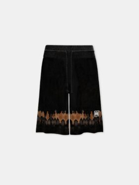 MA PATCH TIE-DYE-STRICKSHORTS