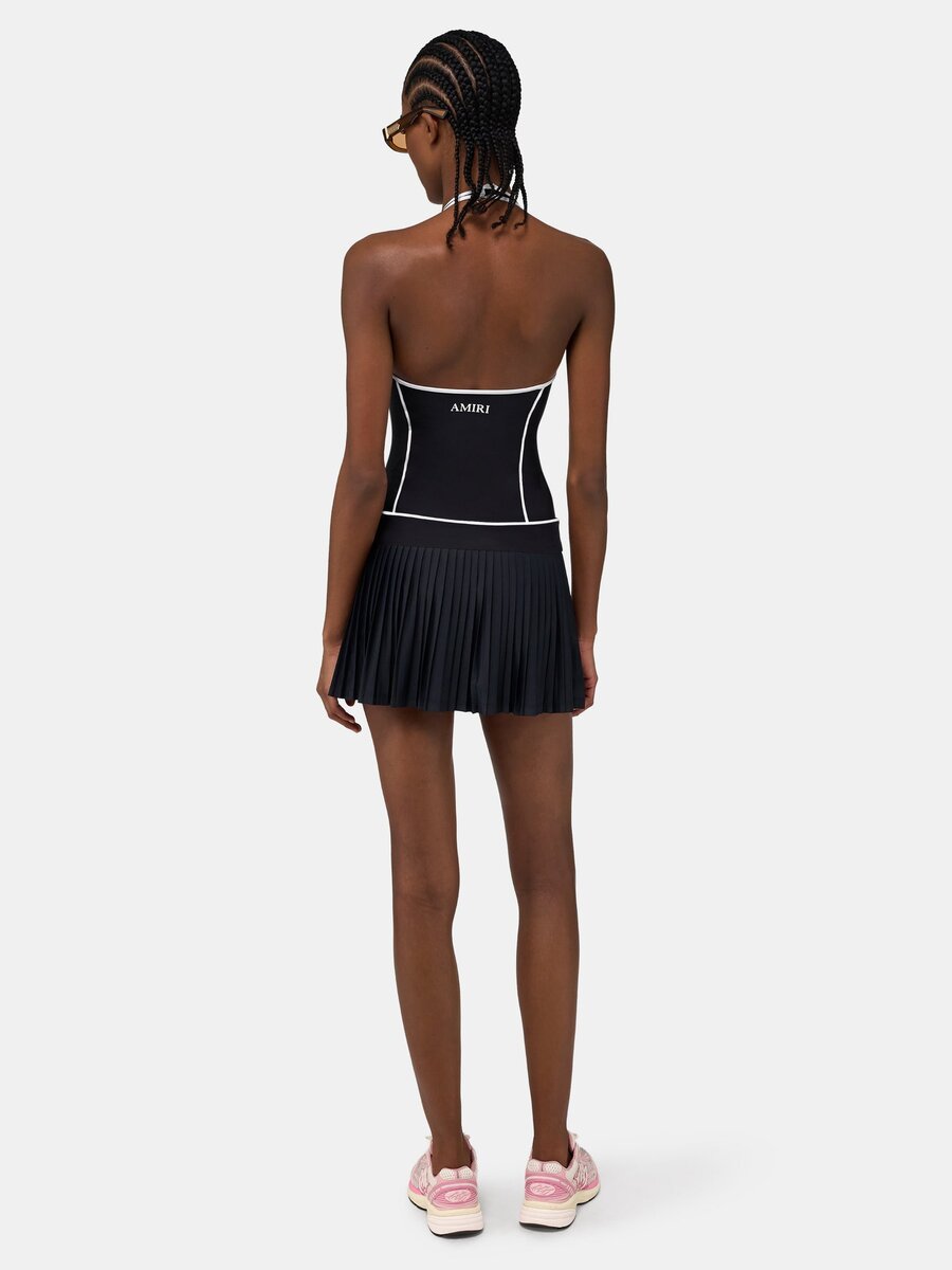 MA-PLISSÉ-MINIKLEID FÜR DAMEN