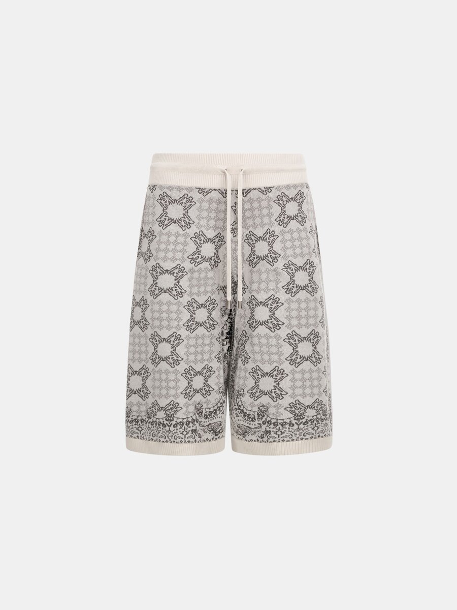 MA QUAD CHECK MESH KNIT SHORT