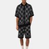 MA QUAD CHECK MESH KNIT SHORT