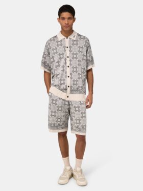 MA QUAD CHECK MESH-STRICKHEMD