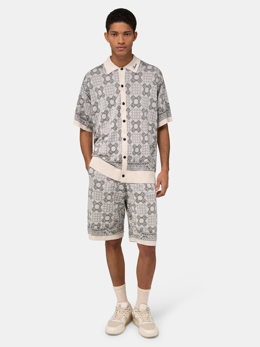 MA QUAD CHECK MESH-STRICKHEMD