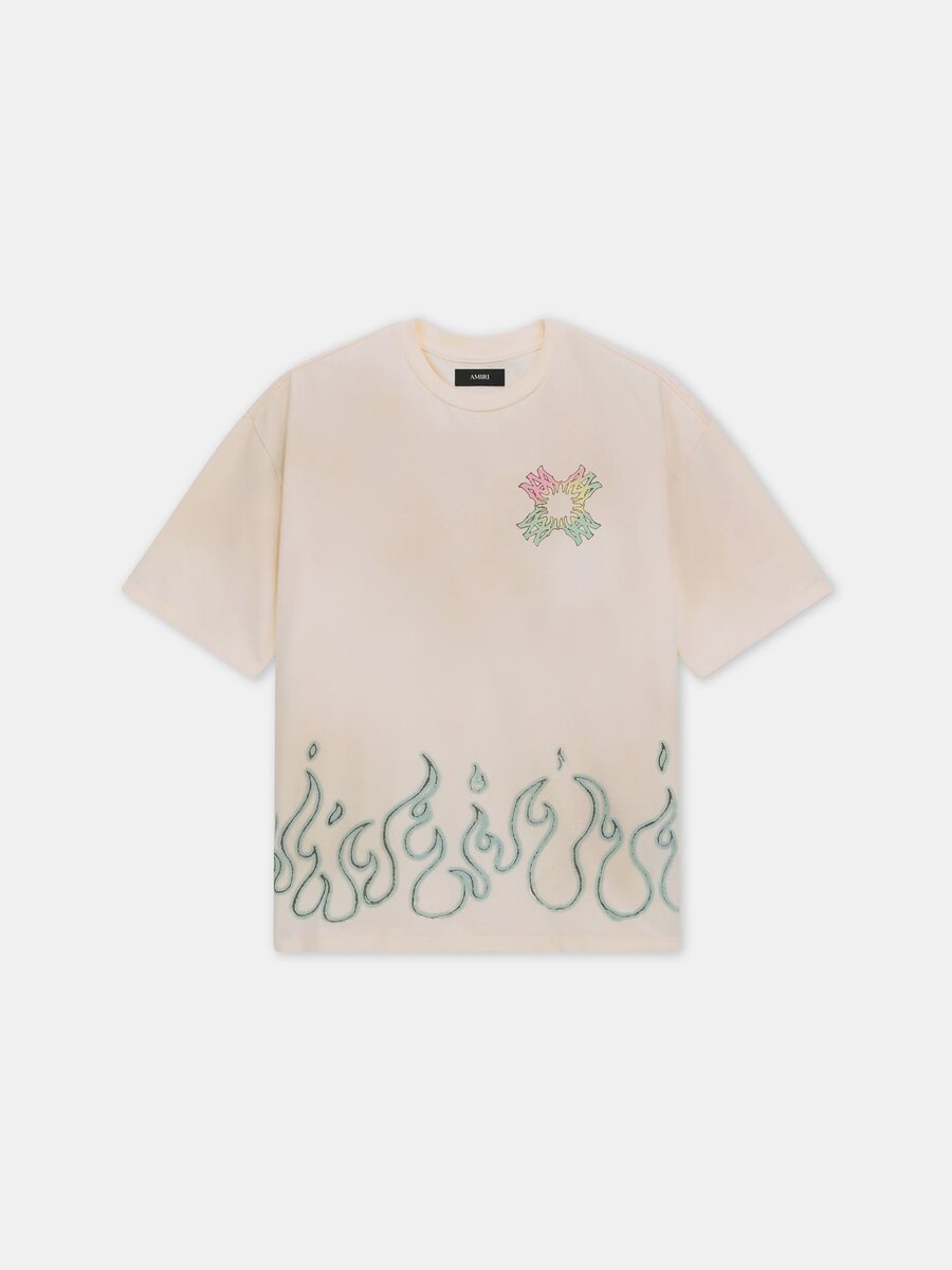 MA QUAD FLAMES OVERSIZED T-SHIRT