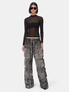 MA QUAD FLOCKED OBERTILT FÜR DAMEN