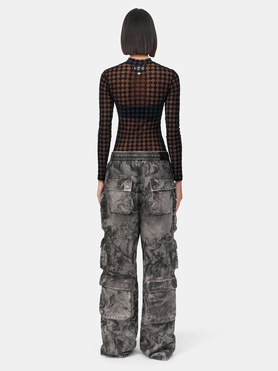 MA QUAD FLOCKED OBERTILT FÜR DAMEN