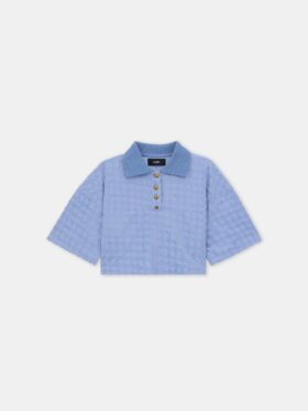 MA QUAD Frottee-Polo für Damen