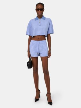 MA QUAD Frottee-Polo für Damen